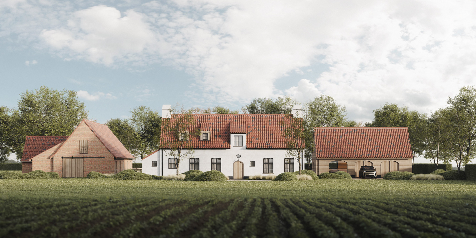 Zeer rustig gelegen oude hoeve met bouwvergunning voor nieuw landhuis - photo 2