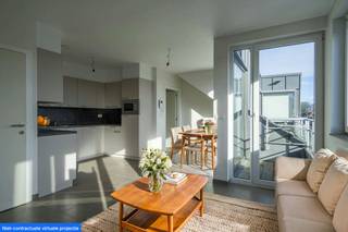 Dans la Kasteelstraat à Wervik, nous trouvons cet appartement de nouvelle construction avec 1 chambre, une salle de bain spacieuse et une...