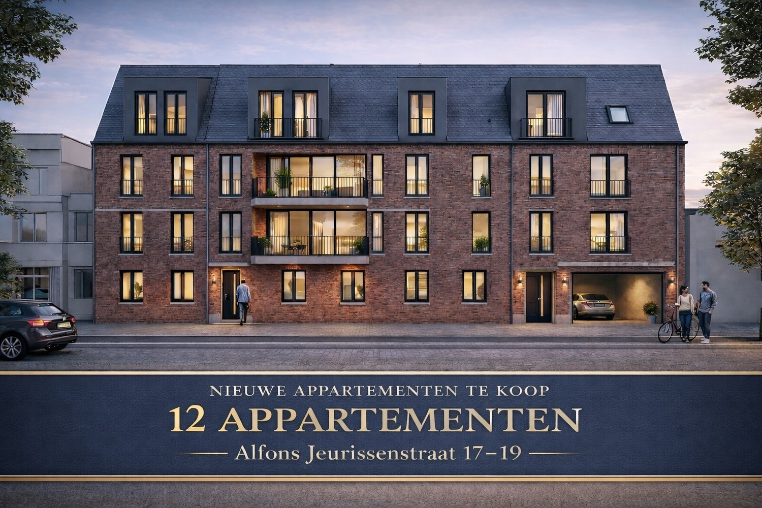 Ruim dakappartement met 2 slaapkamers + Ondergrondse autostaanplaats . - foto 1