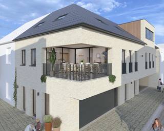 Aan het centraal gelegen Kerkplein te Wingene kunt u deze projectgrond waarvan het huidige gebouw nog dient afgebroken te worden terugvinden.<br />De bouwvergunning en plannen zijn aanwezig voor twee eengezinswoningen.<br /><br />De eerste woning gelegen op de hoek van de Zandbergstraat en het Kerkplein, beschikt niet over een tuin.<br />De bebouwde oppervlakte bedraagt 68,53 m².<br /><br />De tweede woning heeft een tuinzone met een breedte van ca. 7,24 m en een diepte variërend tussen ca. 3,54 m en ca. 5,62 m.<br />De bebouwde oppervlakte bedraagt 64,74 m².<br /><br />Beide woningen tellen twee bouwlagen onder een hellend dak.<br /><br />Woning 1:<br />GV: inkomhal - gastentoilet - dubbele garage <br />1e V: woonkamer - bureauhoek - open keuken - berging - terras<br />2e V: nachthal - apart toilet - 2 slaapkamers - badkamer <br /><br />Woning 2:<br />GV: inkomhal - gastentoilet - dubbele garage - tuintje<br />1e V: woonkamer - bureauhoek - open keuken - berging - terras<br />2e V: nachthal - apart toilet - 3 slaapkamers - badkamer<br /><br />De bouwvergunning is reeds aanwezig, waardoor je direct aan de slag kunt met de realisatie van dit project.<br /><br />Neem alvast contact met ons op voor meer informatie of een bezichtiging!