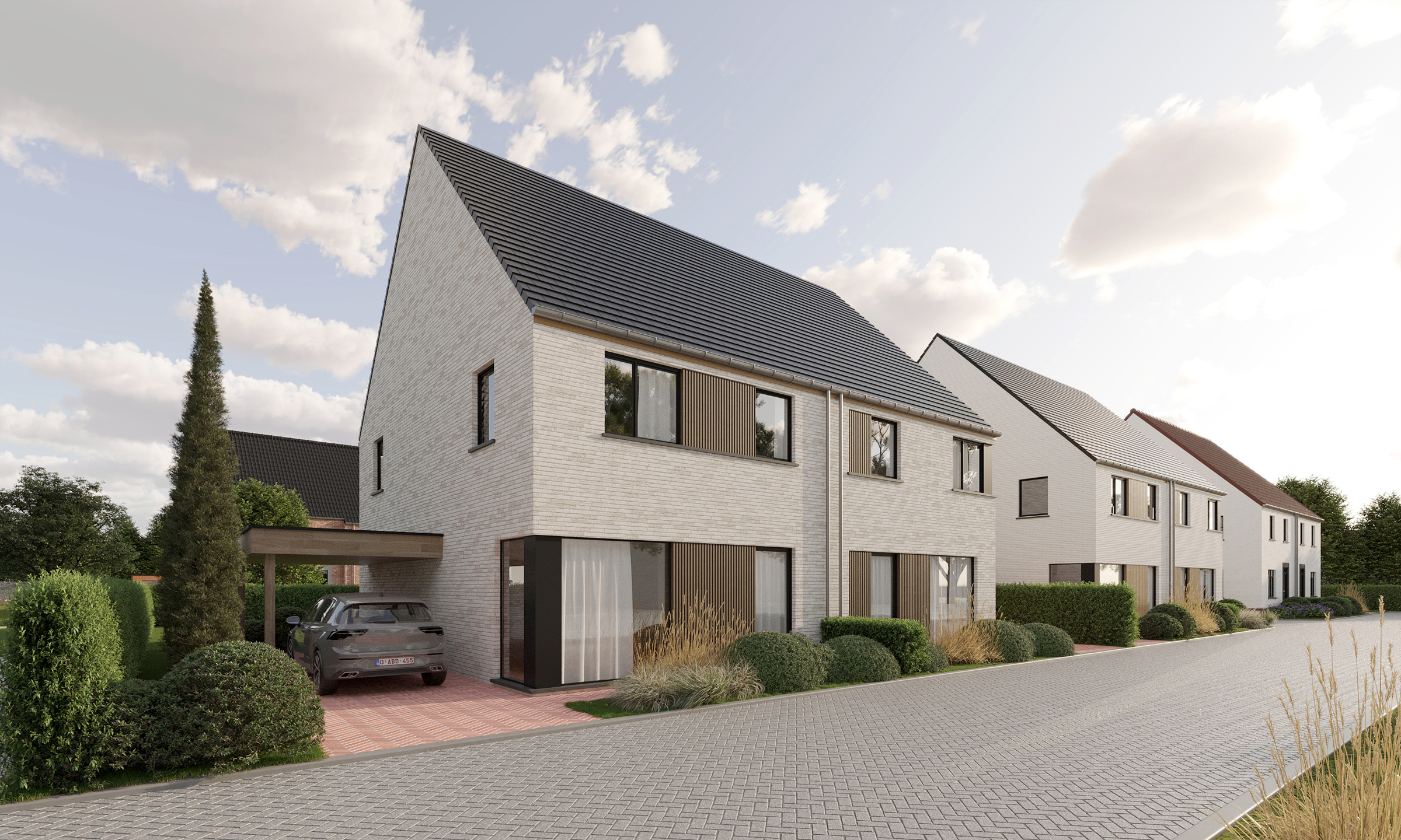 Energiezuinige nieuwbouwwoning in het centrum van Harelbeke - foto 2