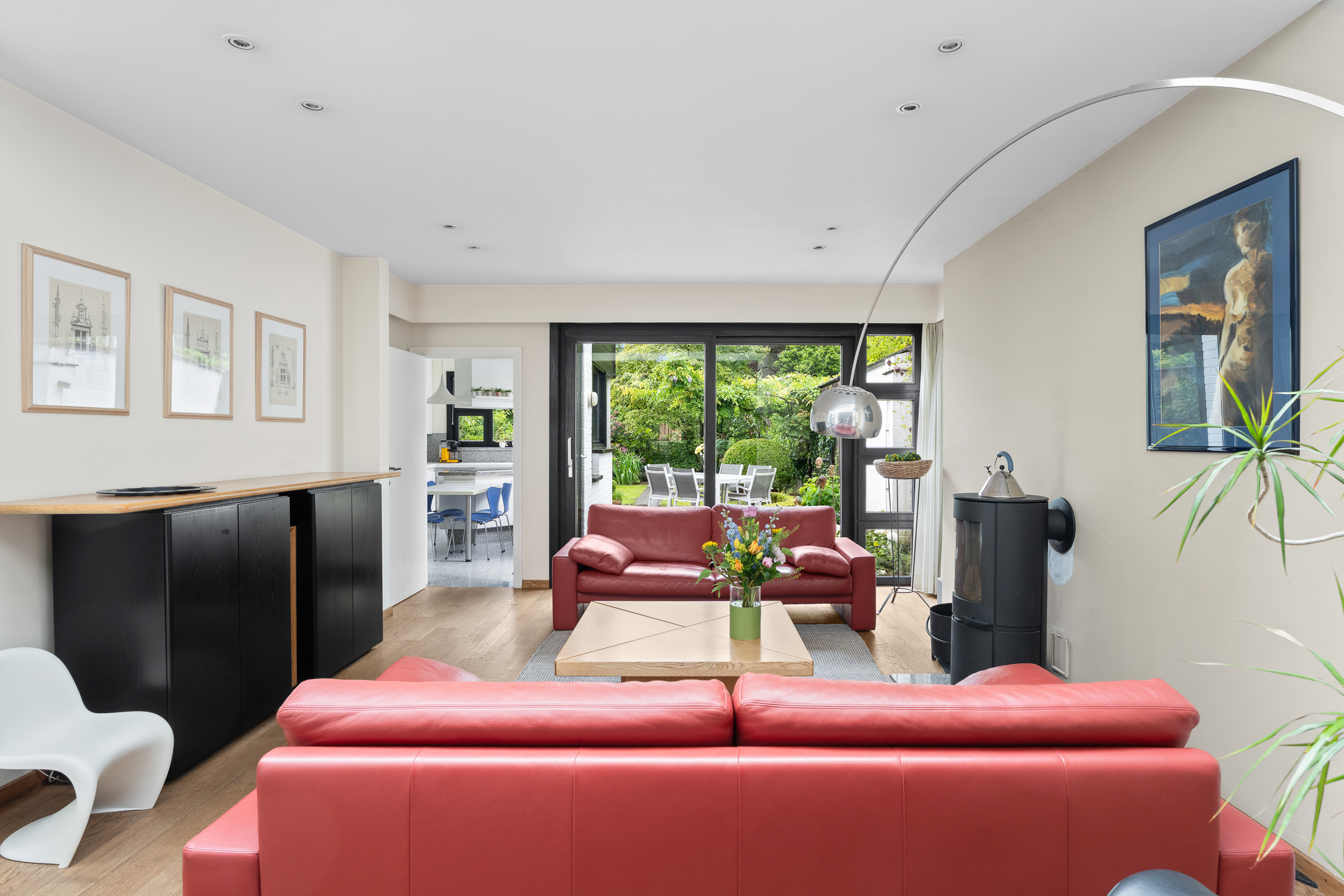 Karaktervol herenhuis (4 slpk) met diepe tuin te Wetteren - foto 4