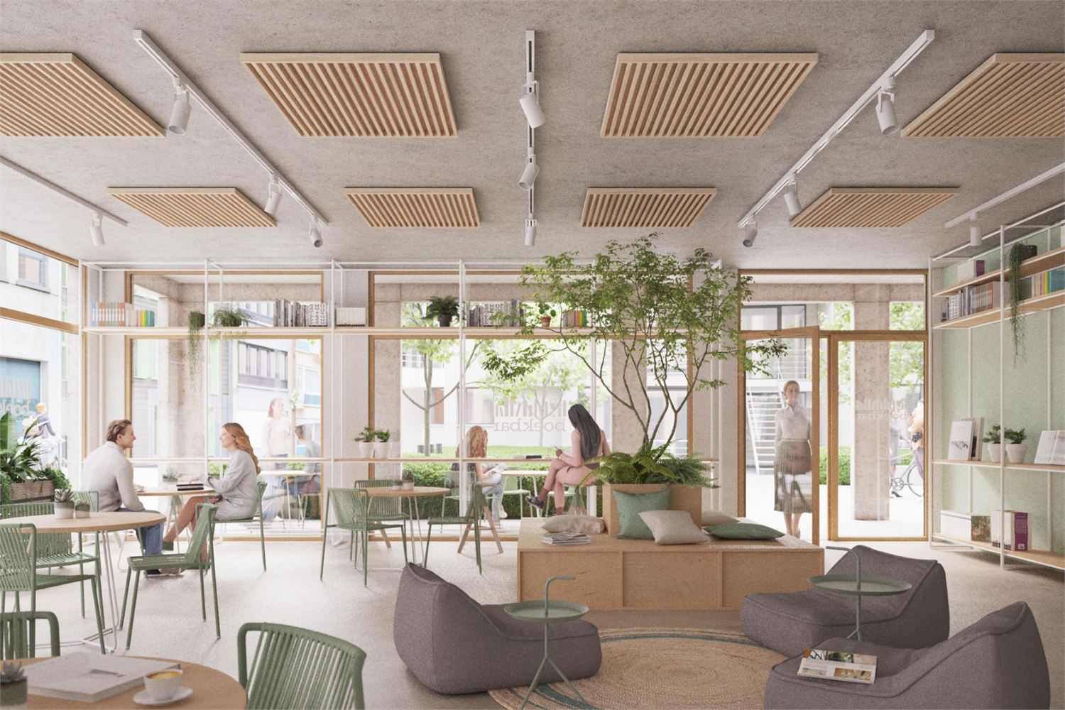 LAATSTE NIEUWBOUW COMMERCIËLE UNITS IN HET HIPPE PORTIER 51 - foto 5