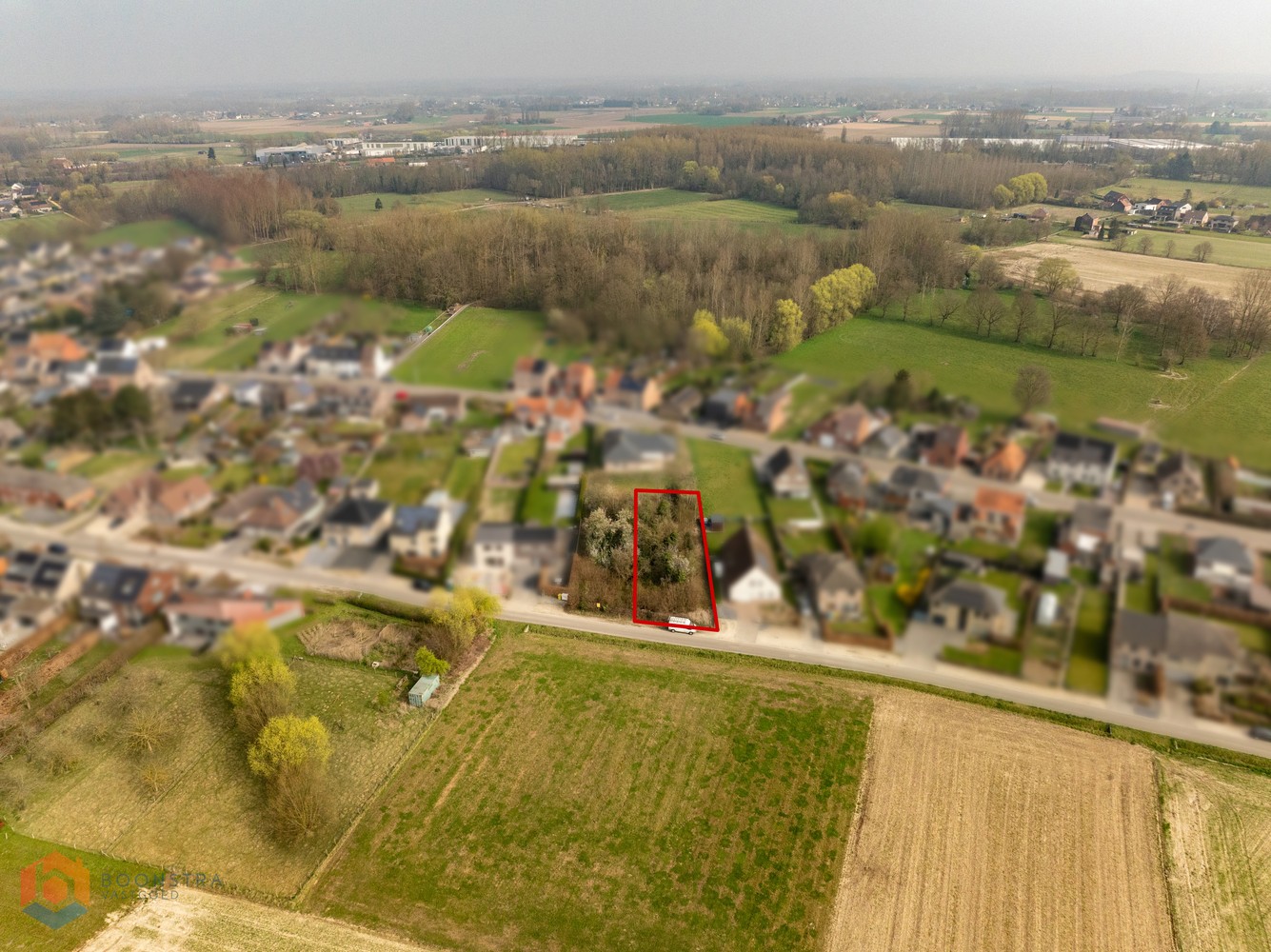 Bouwgrond van 671 m² voor halfopen bebouwing te Tildonk - foto 3