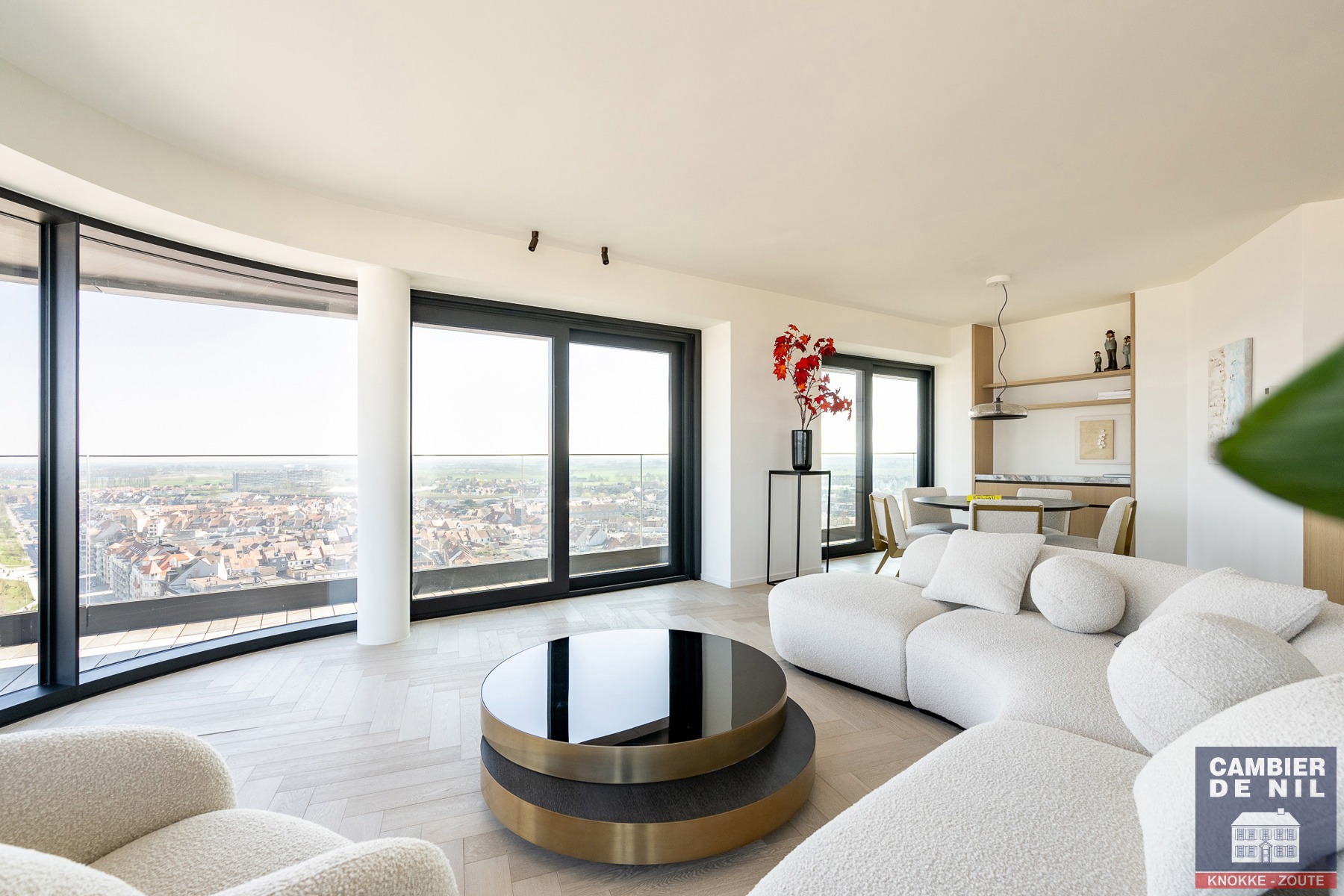 Luxueus nieuwbouw appartement met panoramisch uitzicht over Knokke-Heist, hinterland en zee - foto 4