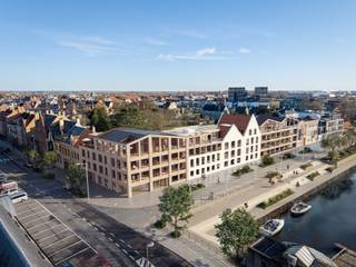 This apartment is part of the new construction project 'De Kaai' in Veurne.<br /><br />The view of the Veurne marina, the modern architecture, and the 1700 m² communal inner courtyard are the assets of this residence. This outdoor space has been landscaped with green and colorful features, as well as a garden pavilion with an outdoor kitchen.<br /><br />The apartments are equipped with energy-efficient heating, hot water, and ventilation systems that meet EPB standards and ensure a low E-level. Additionally, thanks to a geothermal heat pump and underfloor heating, you can enjoy environmentally friendly, consistent, and comfortable warmth with lower energy costs.<br /><br />The apartment is located on the second floor.<br /><br />There is the possibility to purchase a parking space, a closed garage, and/or a cellar storage in the underground complex.<br /><br />Apartment: 89.4 m²<br />Terrace: 12.8 m²