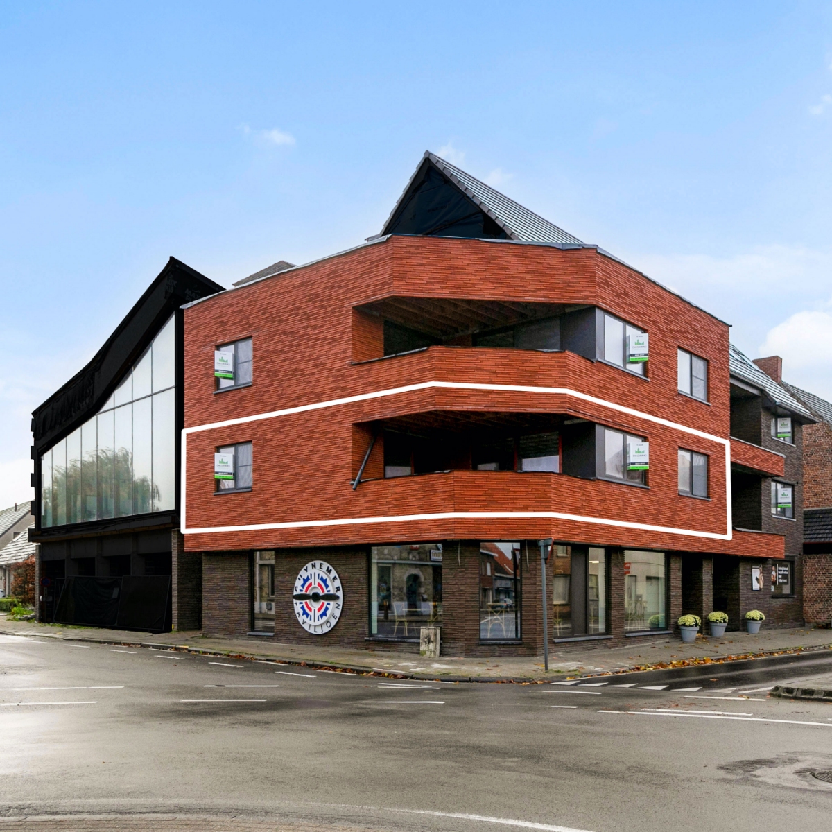 Ruim appartement met 2 slaapkamers en zonneterras - foto 1