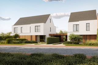 Deze verrassend ruime en tijdloze woningen bouwen we in Breendonk, deelgemeente van Puurs Sint-Amands. Je woont er vlak bij het centrum met winkels, scholen, horecazaken en openbaar vervoer. Via de A12 rijd je vlot naar Antwerpen en naar Brussel. Naast het Fort van Breendonk geniet je ook in het Hof van Coolhem van een mix van natuur en cultuur.

De woningen beschikken op het gelijkvloers over een praktische inkomhal met toilet, een ruime woon- en eetkamer met veel lichtinval, een -naar eigen keuze ingerichte- open keuken, een aansluitende berging, een carport en tuin- en fietsenberging. Op de eerste verdieping beschikken de woningen over 3 ruime slaapkamers, een badkamer (voorzien van inloopdouche, bad en dubbele wastafel) en een afzonderlijk toilet. Via een vaste trap bereik je de zolderverdieping, waar een polyvalente ruimte van ca 25 m² voorzien is. Indien gewenst kan deze ruimte nog opgesplitst worden in 2 (slaap)kamers. Kortom: deze woningen bieden een zee aan ruimte. In de west gerichte tuin wordt het volop genieten! Bovendien is het mogelijk om nog een achterliggend perceel grond van 3.261 m² bij te kopen. 

Je kiest zelf de afwerkingsmaterialen voor keuken, badkamer, vloeren en binnendeuren (in de prijs inbegrepen). Zo kan je wonen zoals jij het zelf wilt. Het gebruik van een warmtepomp in combinatie met vloerverwarming en zonnepanelen zorgt ervoor dat jouw toekomstige energiefactuur onder controle blijft (E10). 

Een kijkje nemen? Je vindt deze locatie naast Veurtstraat 102. Contacteer me gerust en ontdek alle mogelijkheden!
