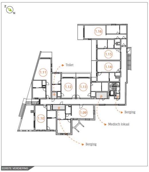 App 79.0.01 assistentiewoning met 1 slaapkamer en terras - photo 4