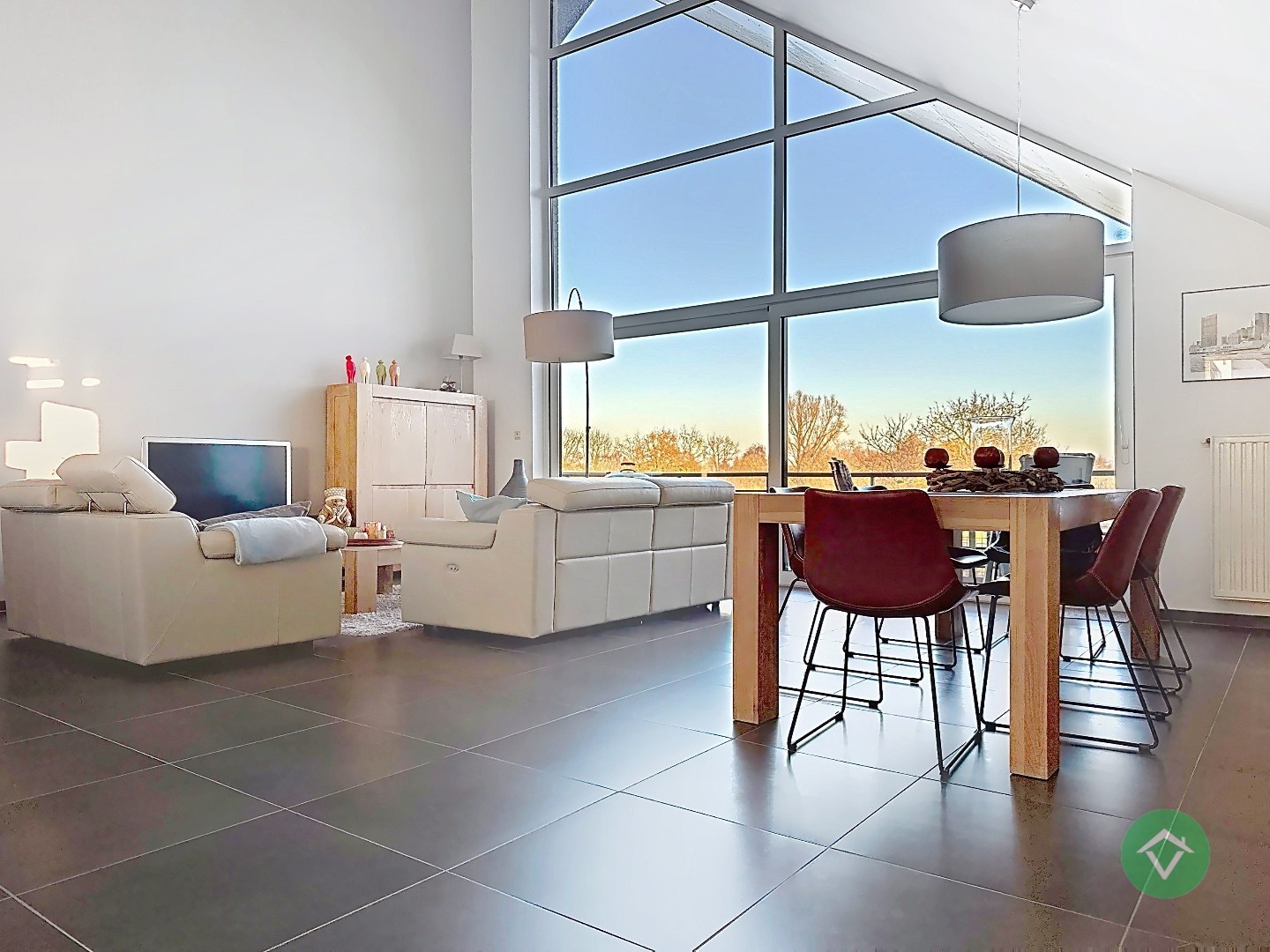 Luxe villa-appartement met dubbele garage en prachtig uitzicht in Koekelare - foto 5