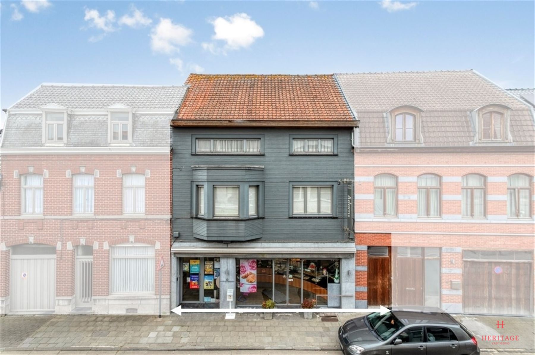 Ruime commerciële woning in hartje Wakken - foto 4