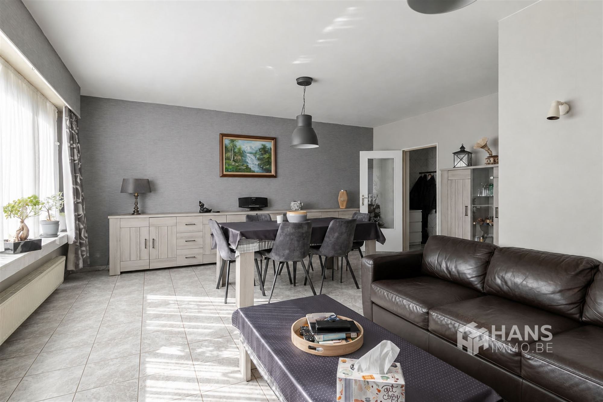 Instapklaar hoekappartement (97m²) met 2 slpkrs en riante tuin (163m²). - foto 4