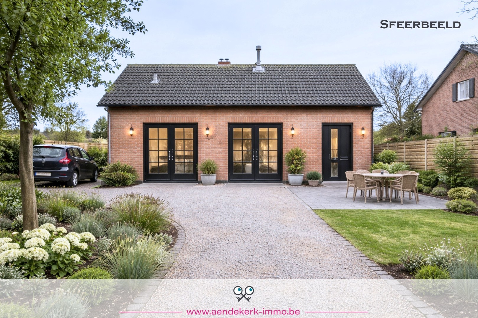 Te renoveren woning met handelsruimte en bijgebouw in Kessenich - foto 3