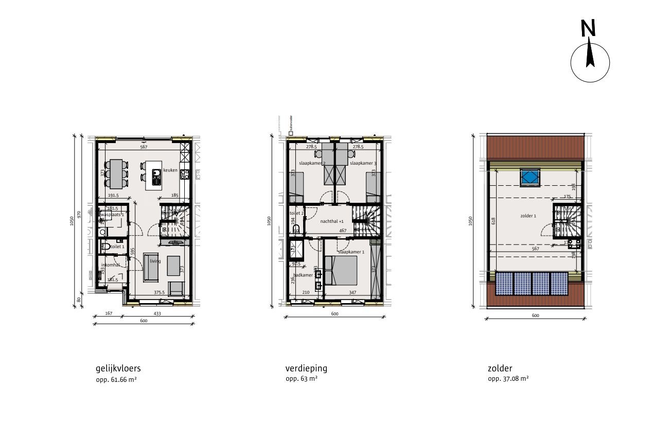 Traditionele, gesloten energieneutrale woning - photo 2