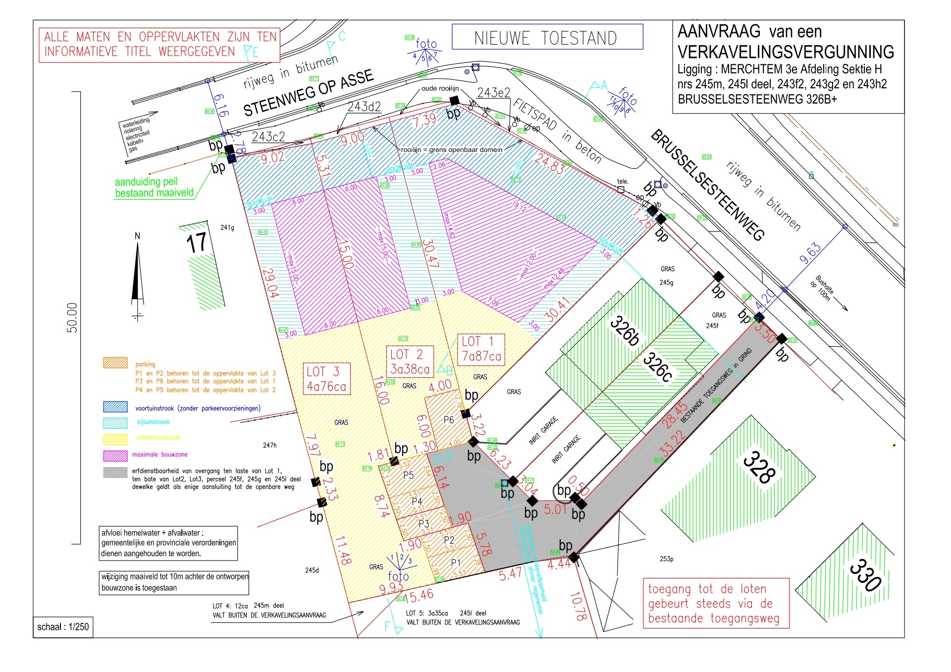 Brussegem: 3 bouwgronden te koop - foto 4