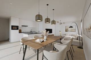 Het Nieuwbouwproject "Tiendschuur" is gelegen in een nieuwe verkaveling in het centrum van Veerle-Laakdal en bestaat uit 6 eigentijdse...