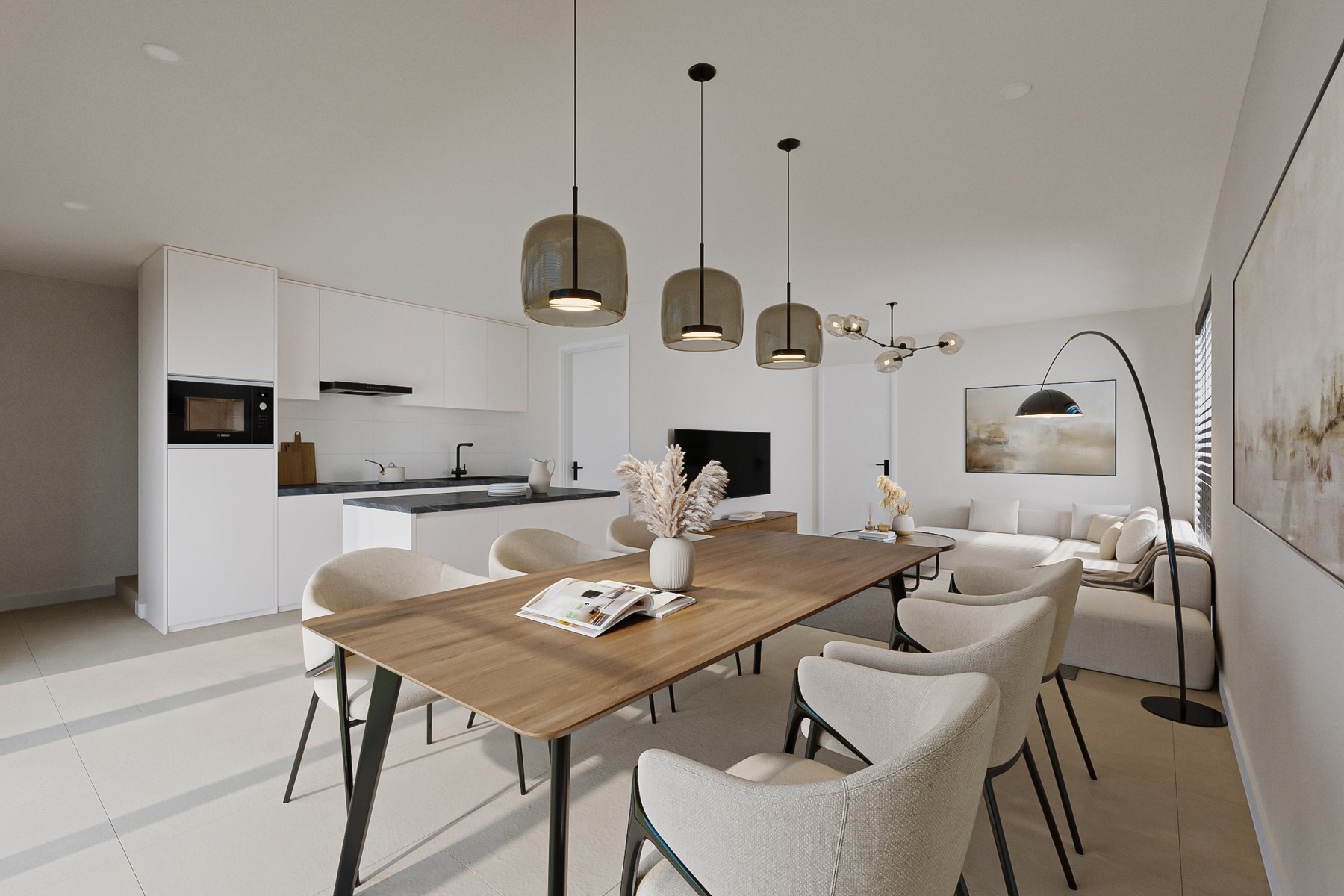 Eigentijdse woning  (3 slk ) met garage  (lot 3) - foto 2