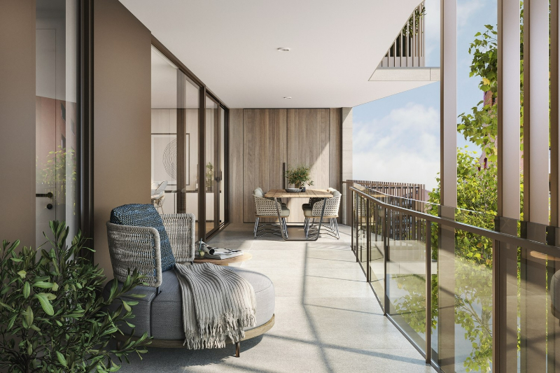 Residentie Belgiek - appartement op de 4de verdieping met 2 slaapkamers - foto 5