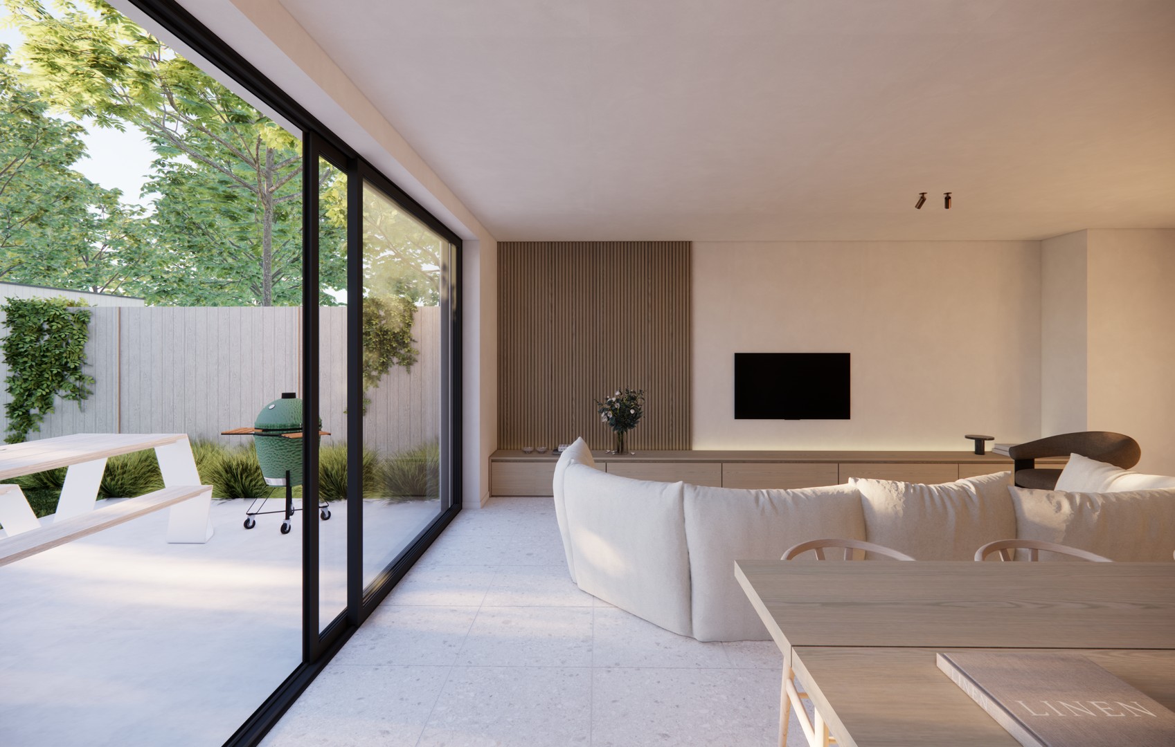 Nieuwbouw gelijkvloers appartement met 2 slaapkamers mogelijkheid met 6% btw - photo 2