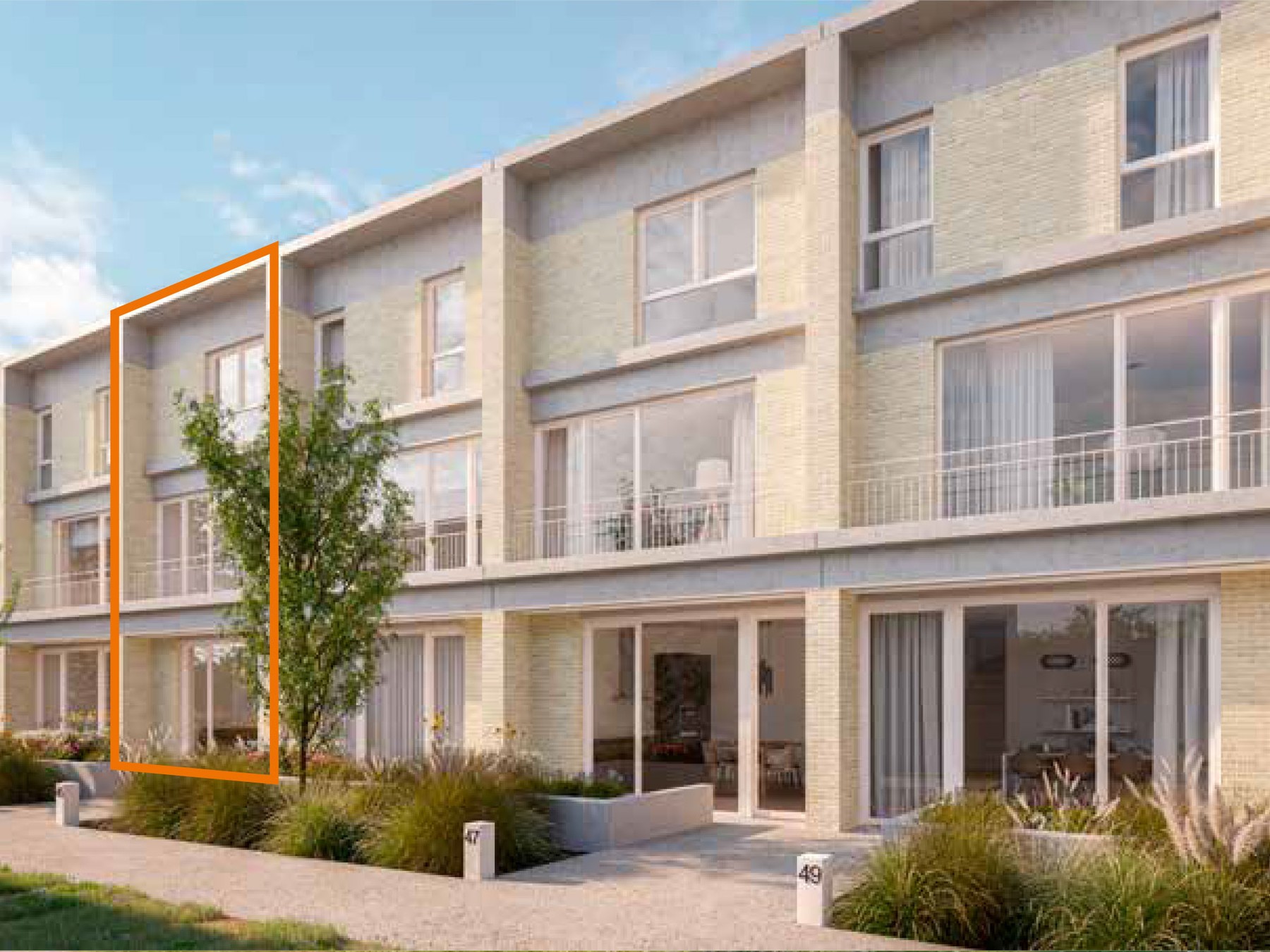 W15 Energiezuinige woning met 3 slaapkamers en groot terras - foto 1