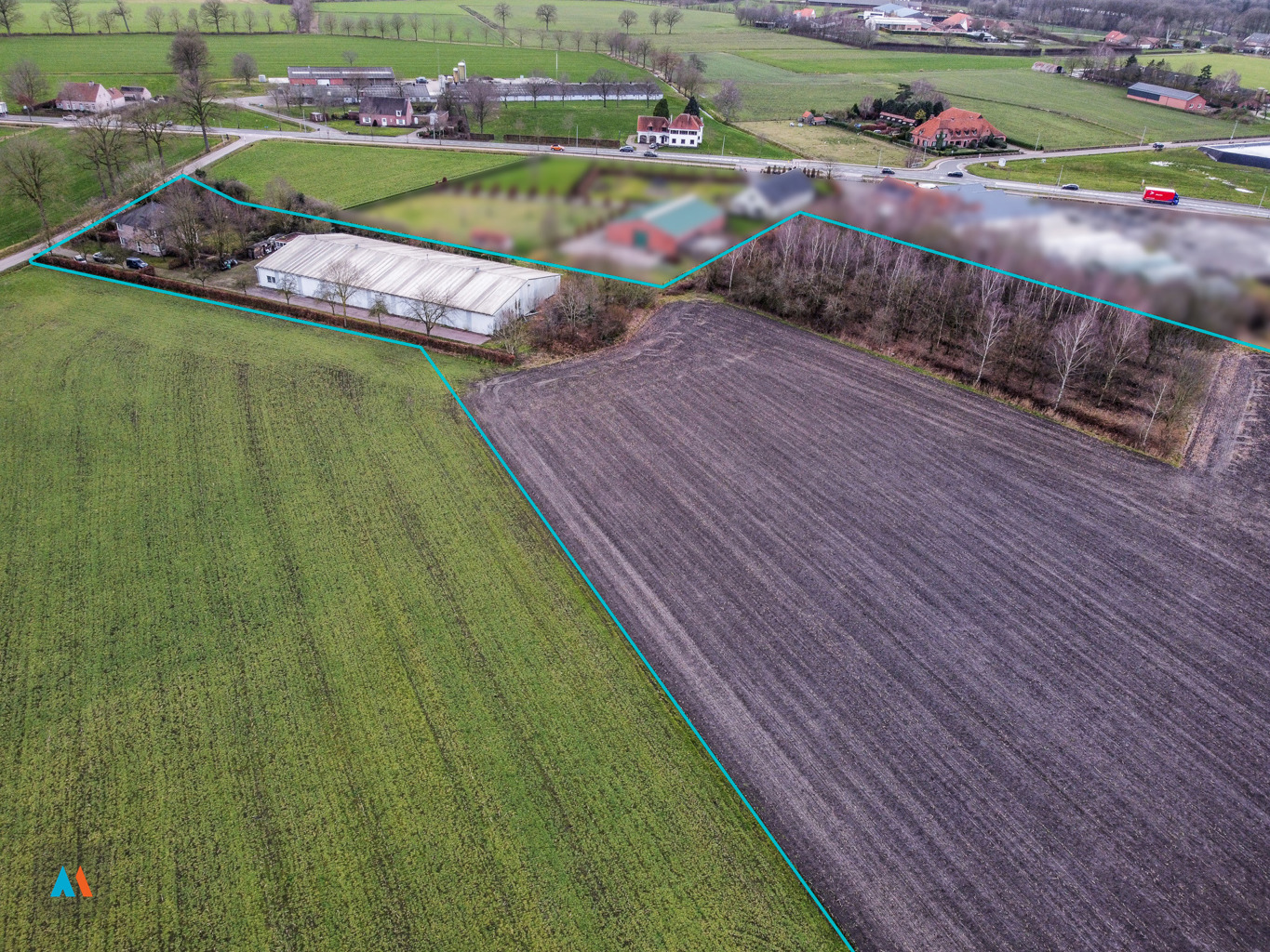 Unieke landbouwlocatie met bedrijfswoning en loods - foto 4