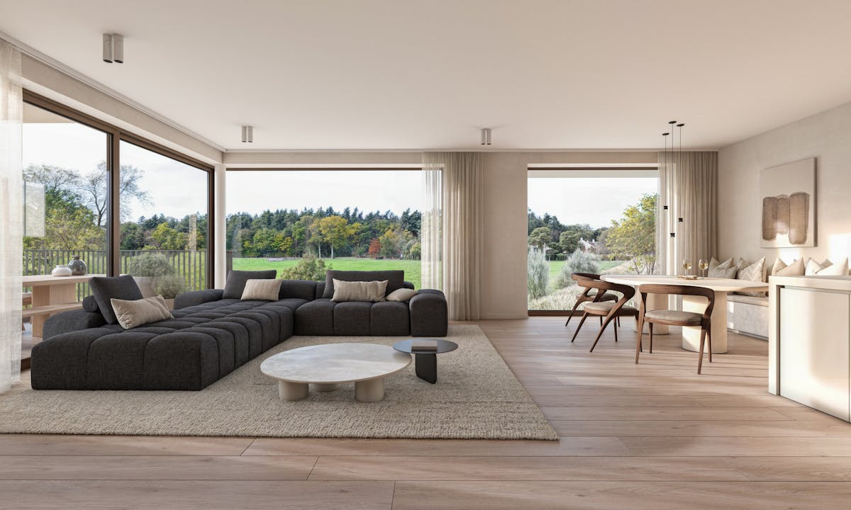 Penthouse met royaal terras en 3 slaapkamers te Loppem - foto 5