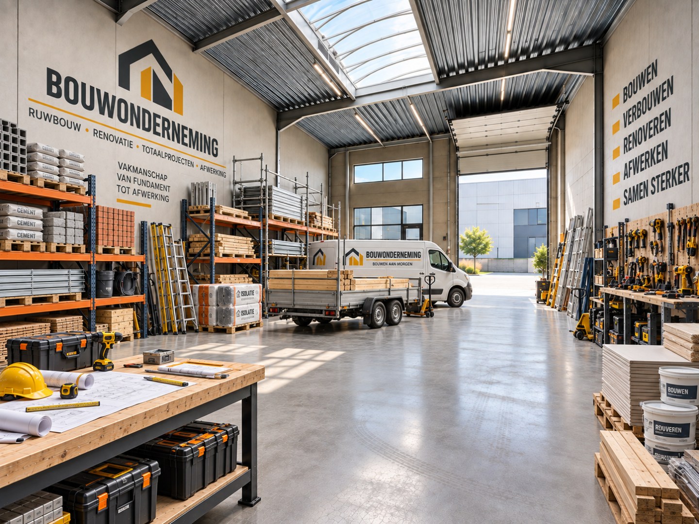 Loods te koop – 246 m² met 2 parkeerplaatsen inbegrepen op de industriezone te Ichtegem - foto 5
