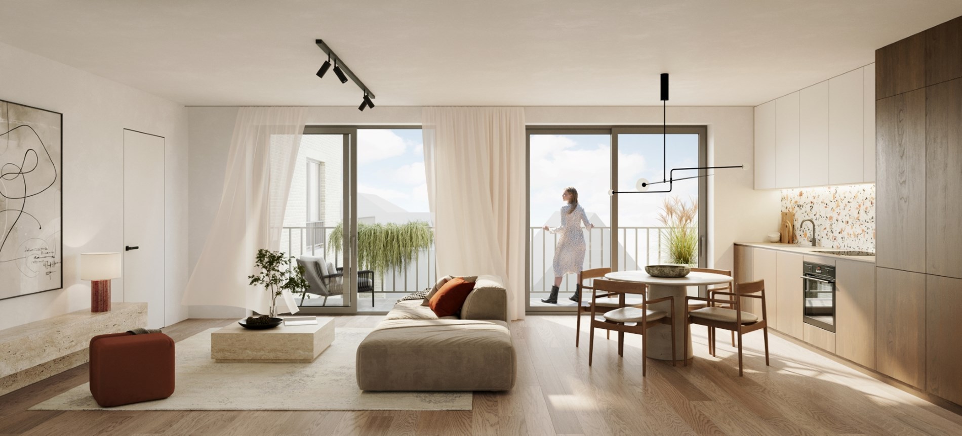 Apartment for sale in Bruges with 3 bedrooms - photo 4