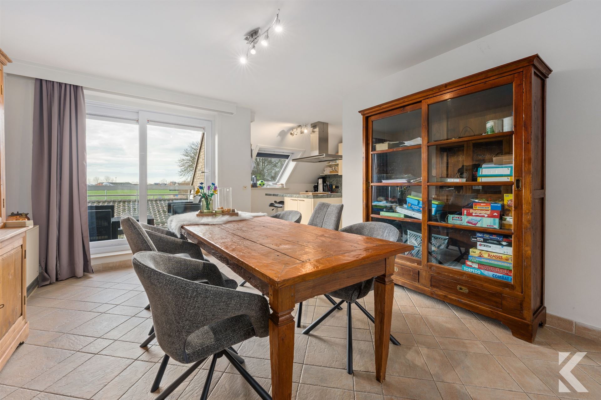 Prachtig duplex app met garage en zicht over de velden!  - foto 5