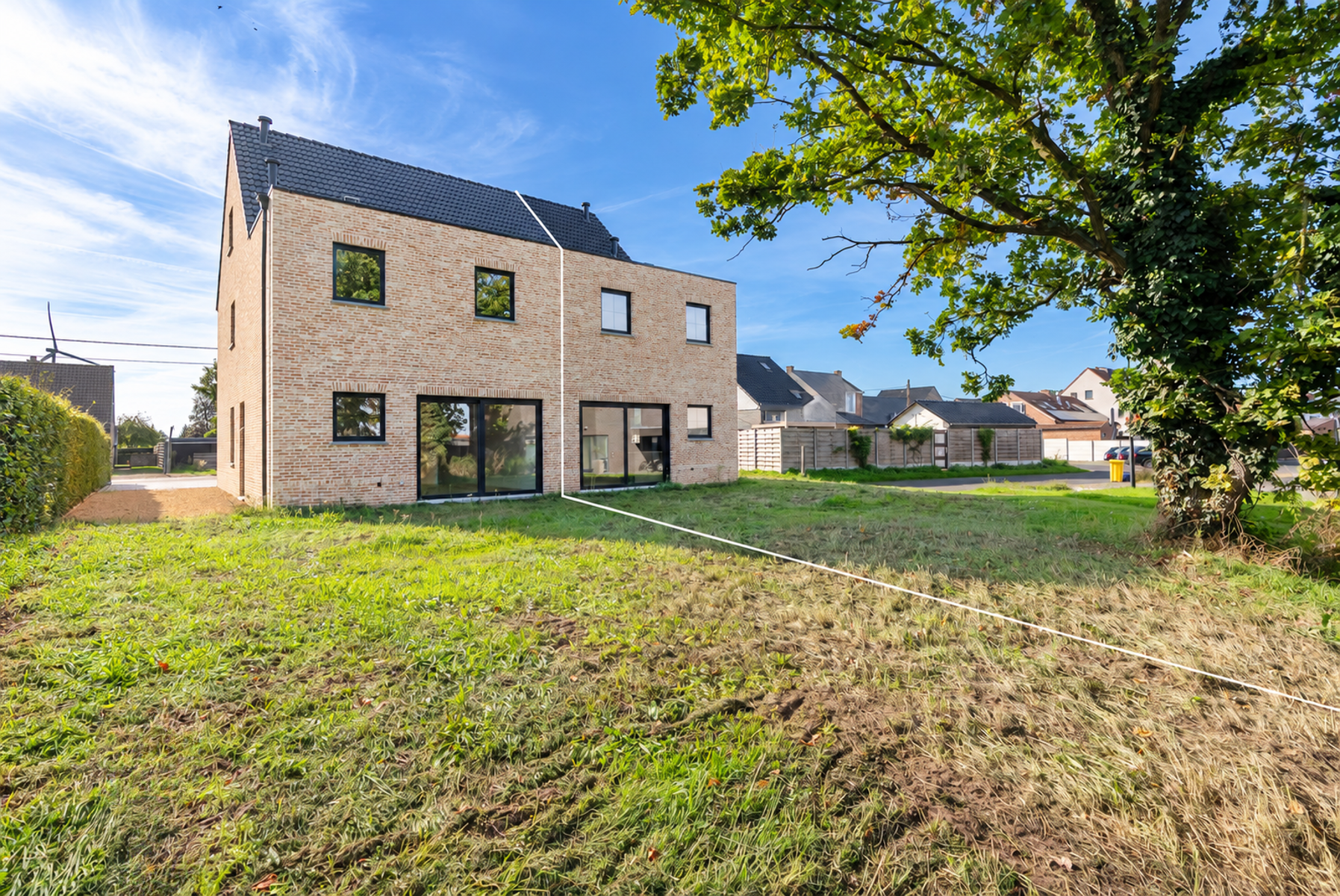 Landelijke Nieuwbouwwoning met zicht op groen. - foto 4