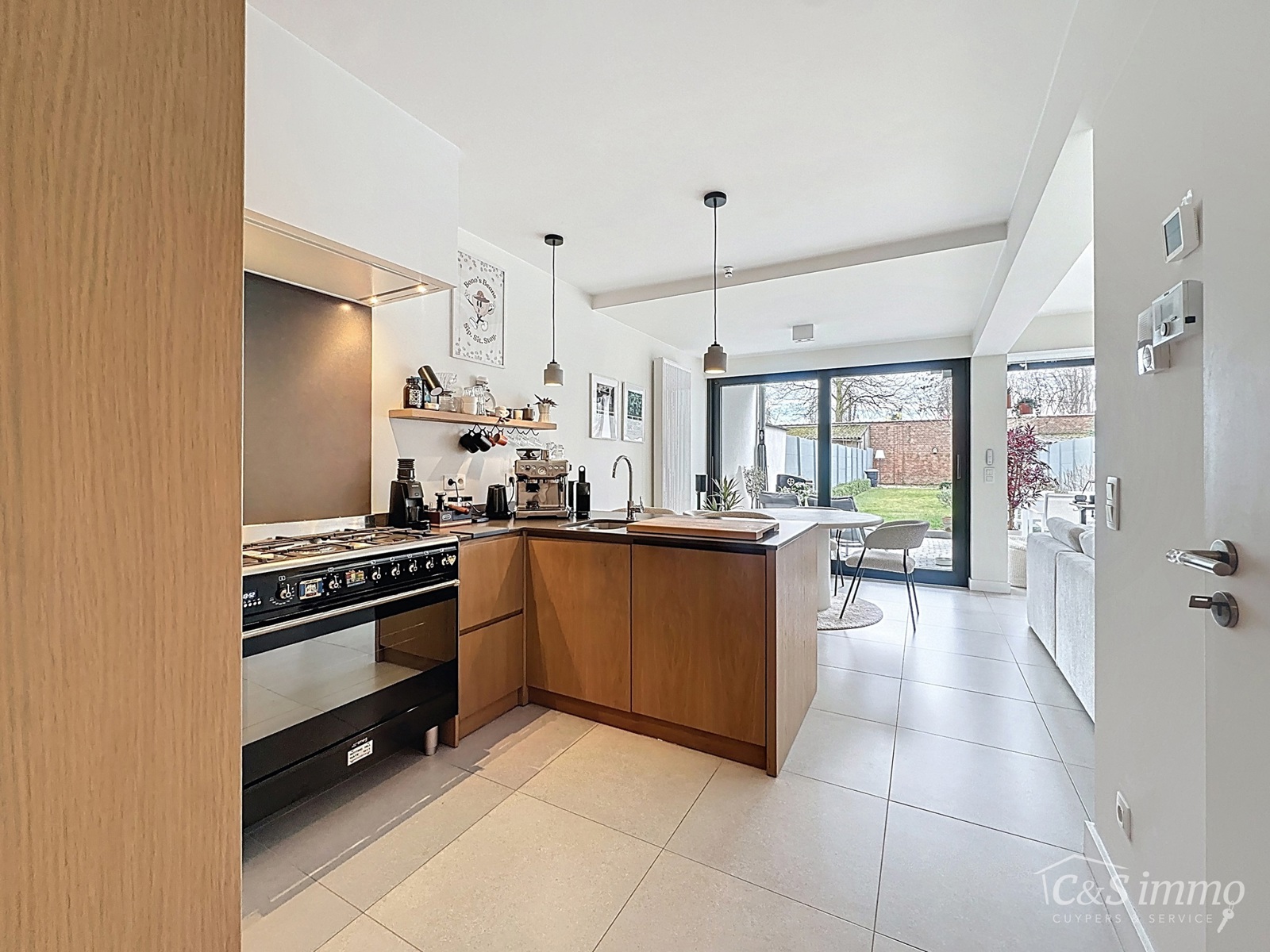 Stijlvol gelijkvloers appartement met uitzonderlijke tuin in Deurne Zuid - foto 5