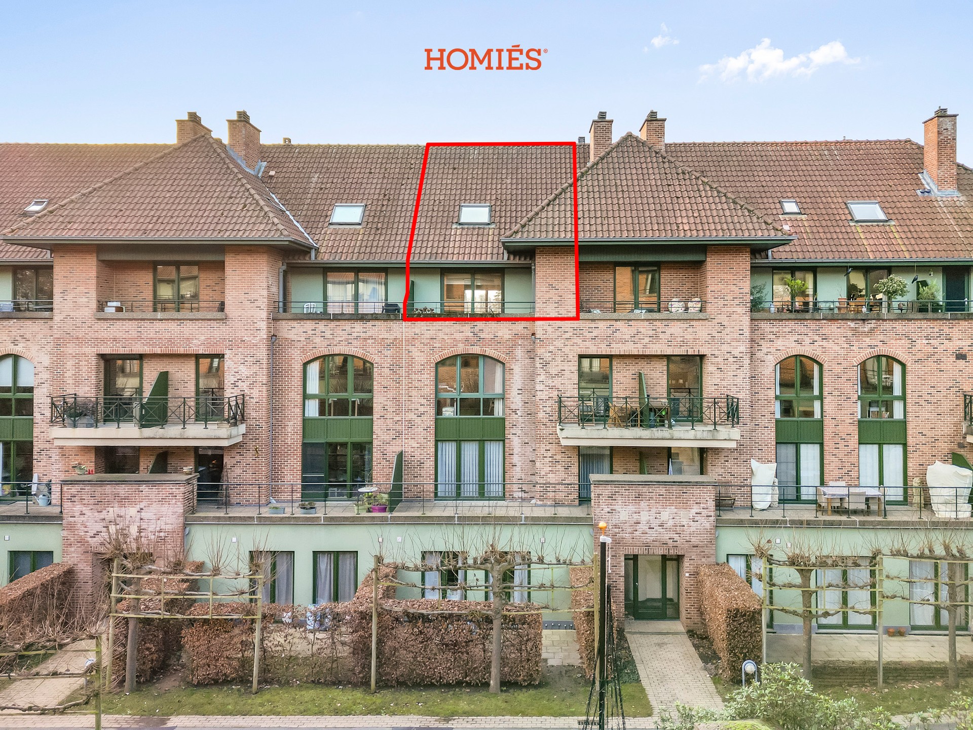 App met 2 slpk, 2 terrassen en staanplaats in het Keizershof - photo 3