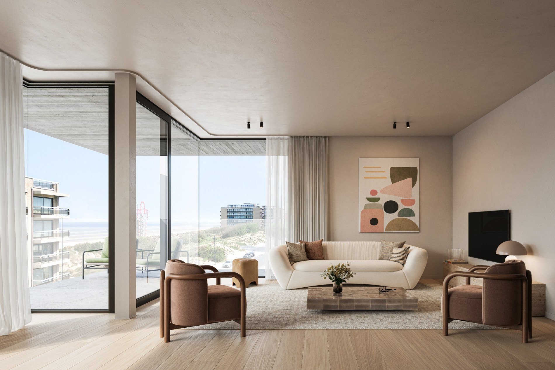 Nieuwbouwappartement te koop in residentie Villa Baldesi met 2 slaapkamers - foto 5