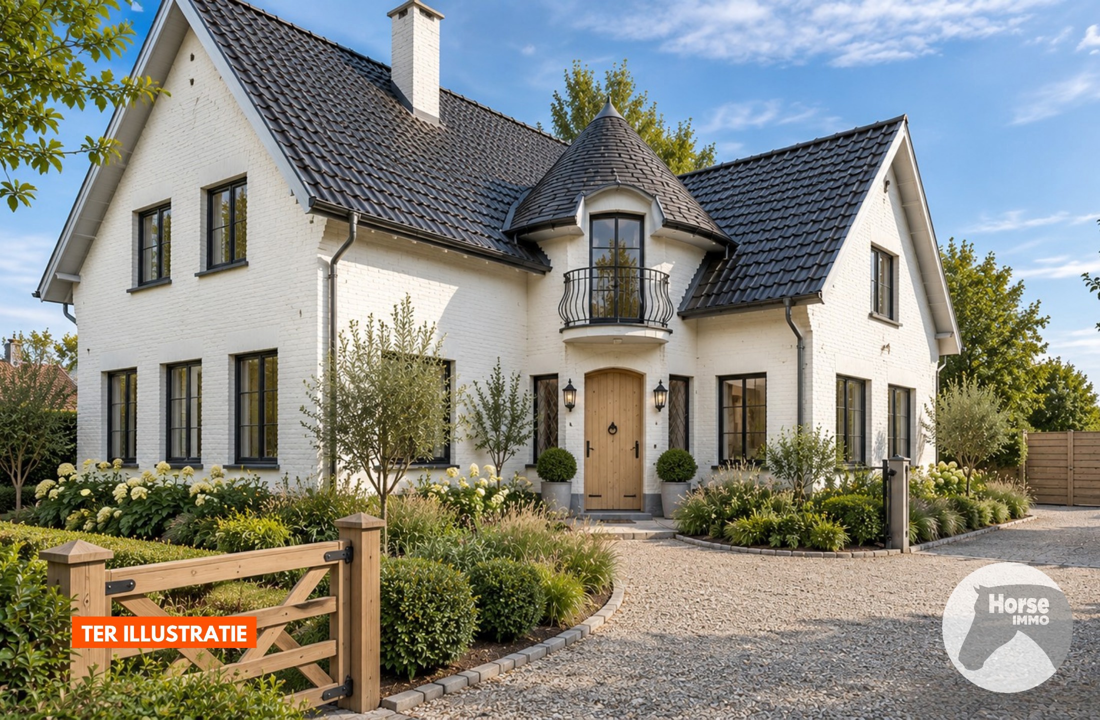KALKEN - Ruime villa met stallen, loods en weide op 82a - foto 3