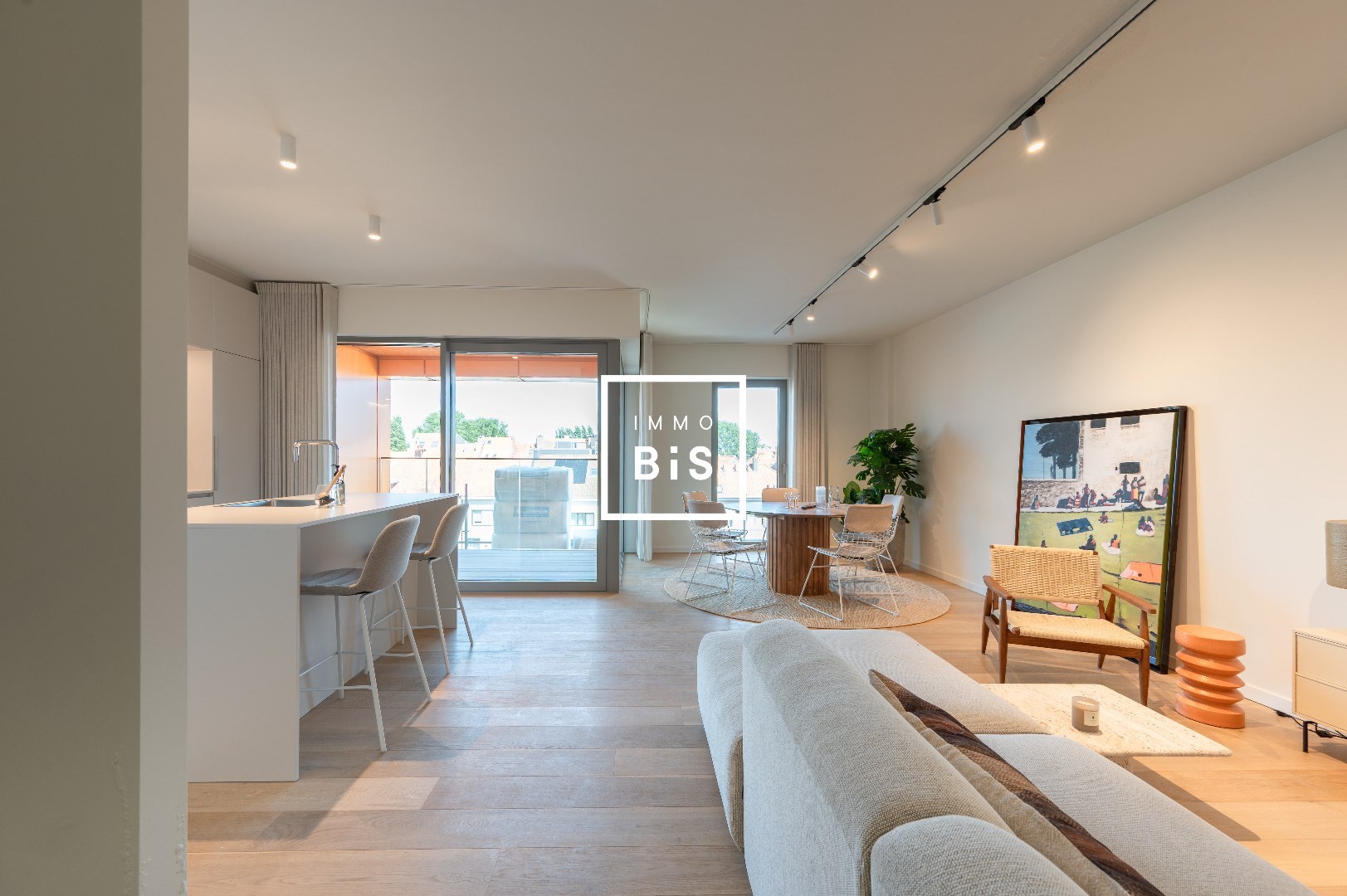 Appartement témoin avec deux chambres et terrasse orientée à l’est. - photo 4