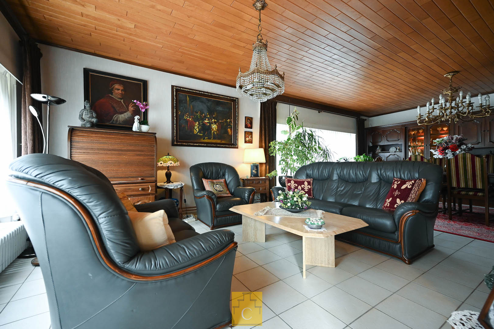 charmante driegevelbungalow met tuin en garage in hartje Loppem - foto 3