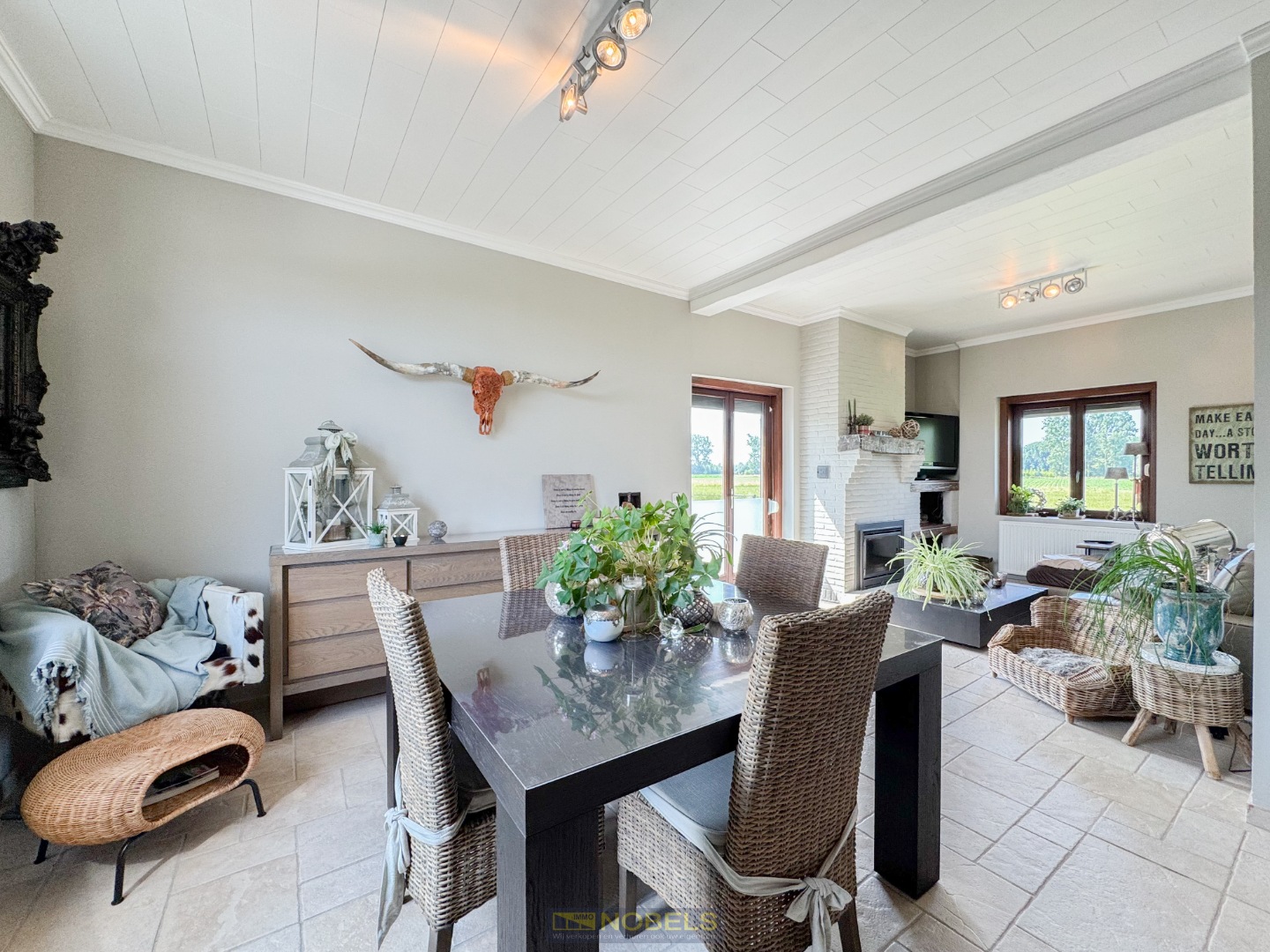 Te koop, charmante en instapklare woning met bijgebouw en open zicht te Nederzwalm-Hermelgem - foto 5