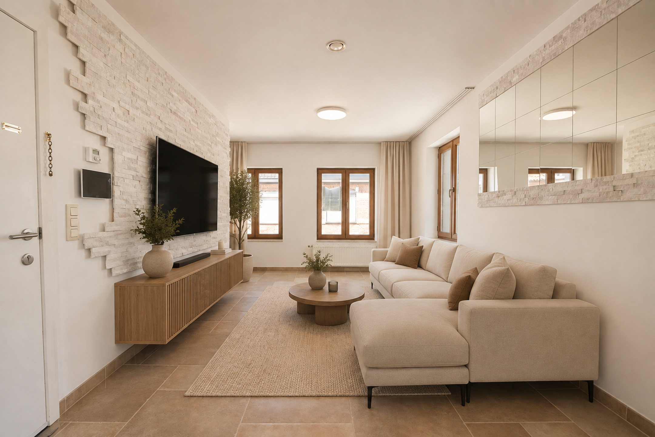 Duplexappartement met 3 slpk, terras en staanplaats - foto 3