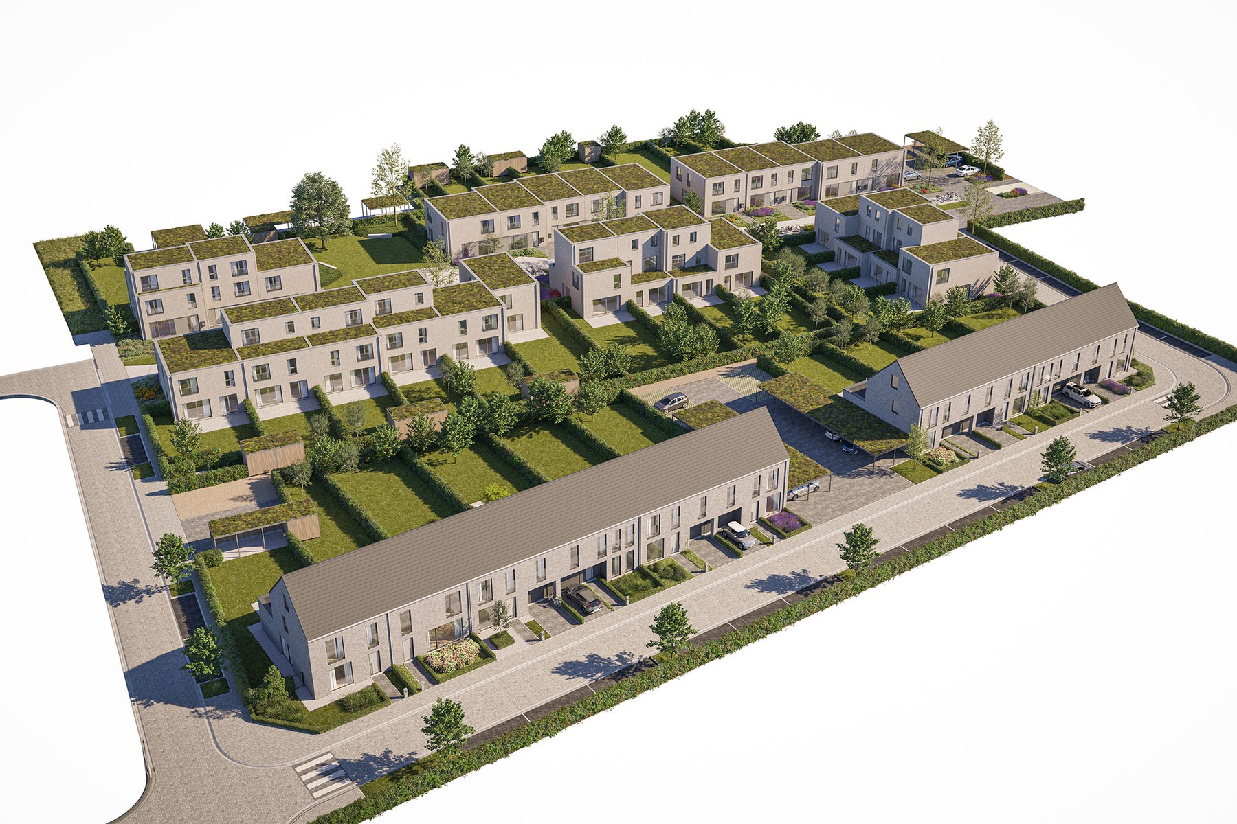 LOT 173 Moderne halfopen energiezuinige nieuwbouwwoning met 3 slaapkamers, tuin, carport en parkeerplaats. - foto 4