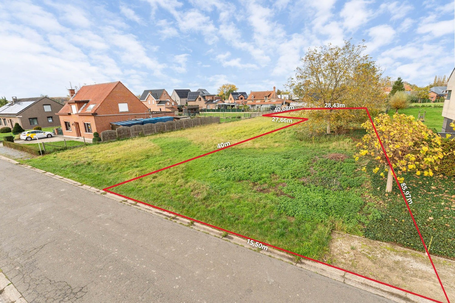 Rustig gelegen bouwgrond van 18a11ca in een groene omgeving te Herent - foto 5