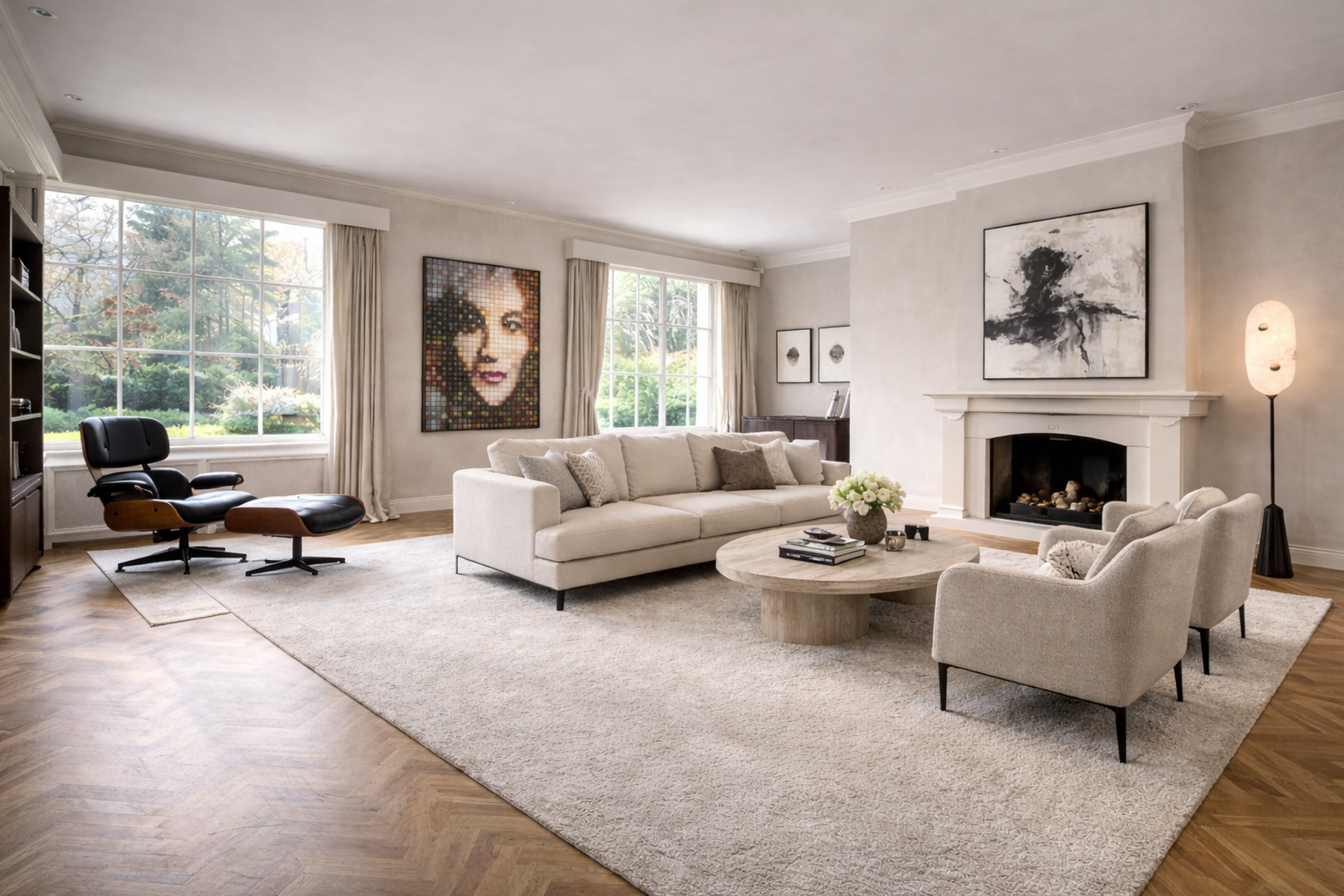 Unieke villa met 4 slpks, 3 bdks, riante garage & guesthouse - foto 4