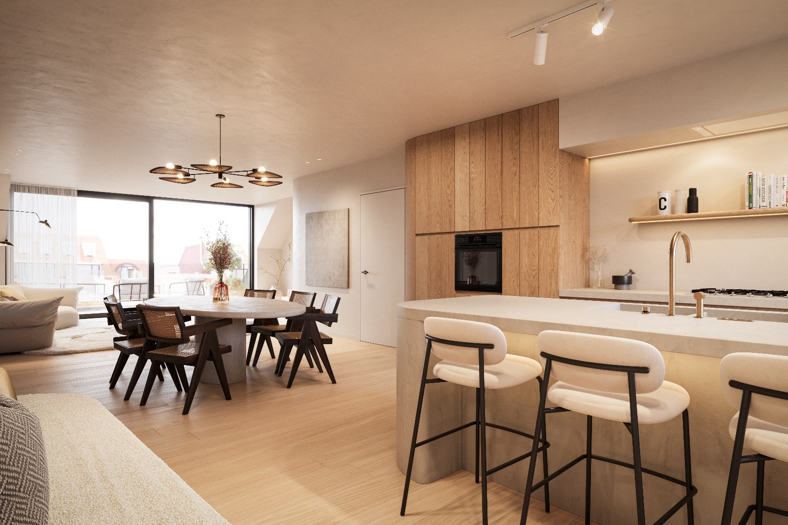 Nieuwbouw penthouse in centrum Knokke - foto 2