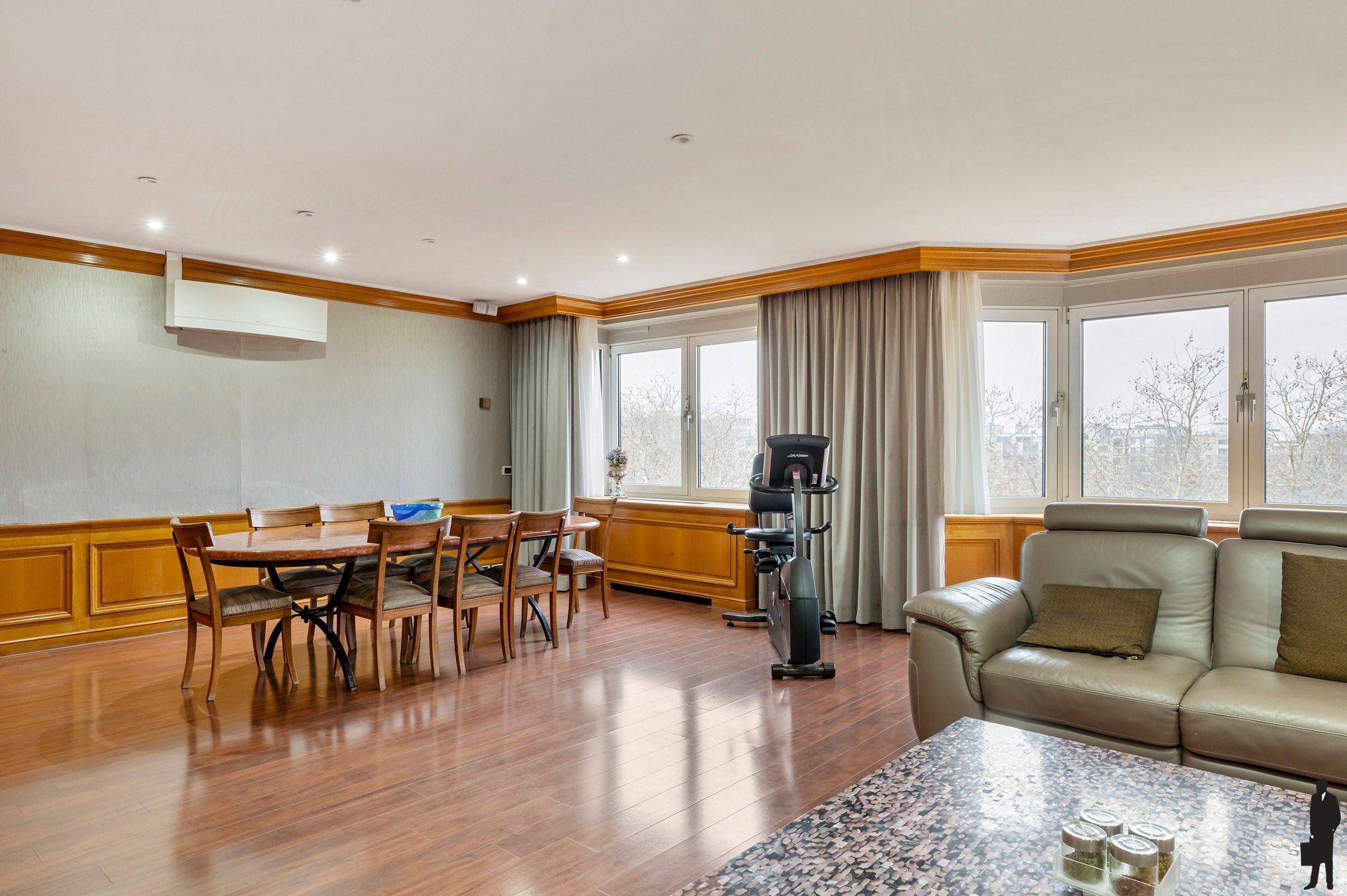 Uitzonderlijk penthouse (400 m²) zicht op het Stadspark. - foto 5