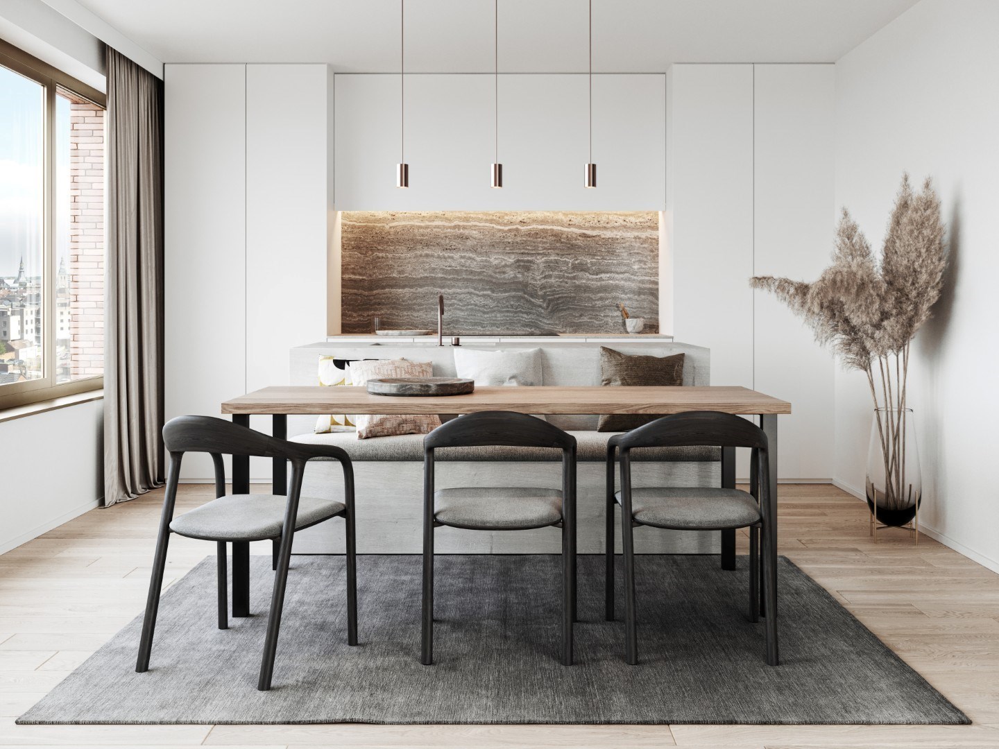 APPARTEMENT met terras, 90m², 1 slaapkamer - Res. B'HIVE - foto 3