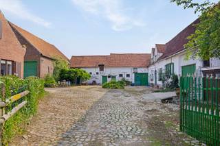 Karaktervolle vierkantshoeve met paardenfaciliteiten, stallingen in een doodlopende straat gelegen te Brussegem (Vijlst). Met een grondoppervlakte...