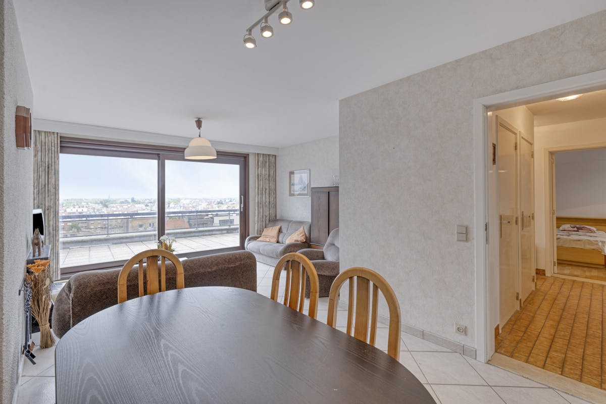 Penthouse à vendre à Blankenberge avec une très grande terrasse ensoleillée - photo 3