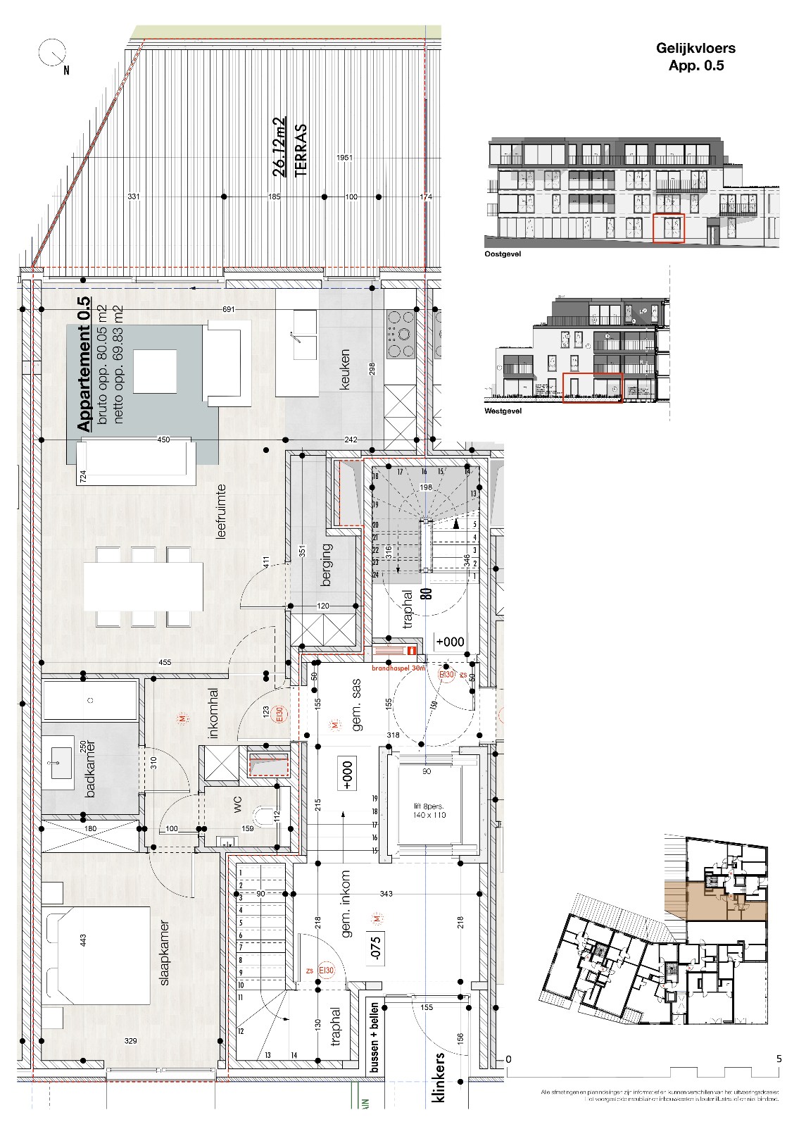 Apartment for sale in Zwevegem with 1 bedroom - photo 2