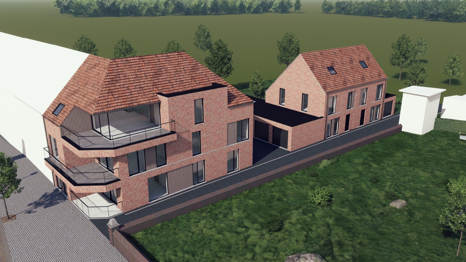 Appartement à vendre à Westrozebeke avec 3 chambres - photo 3