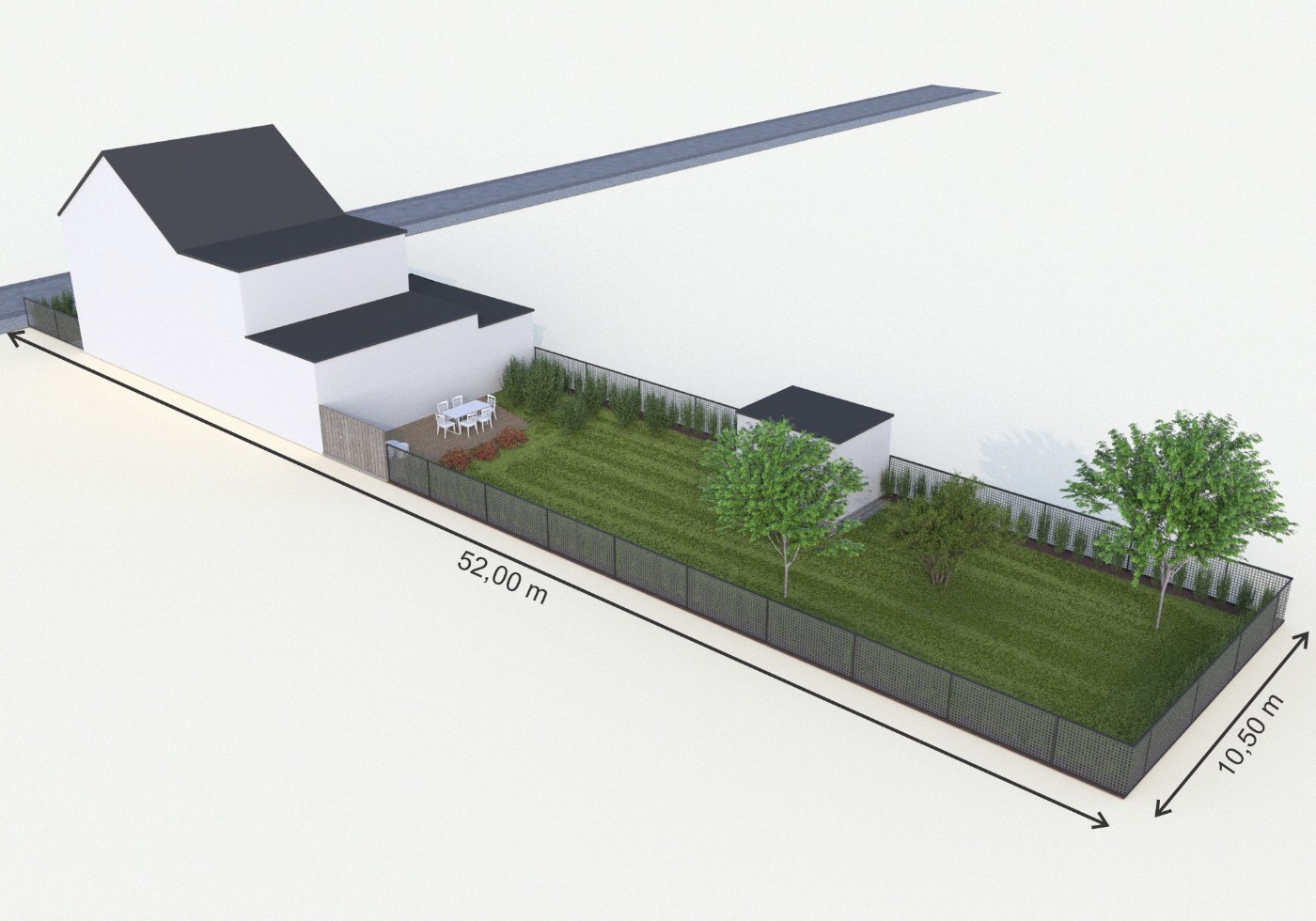 Rustig gelegen bouwgrond voor een halfopen bebouwing op 553m² - foto 5