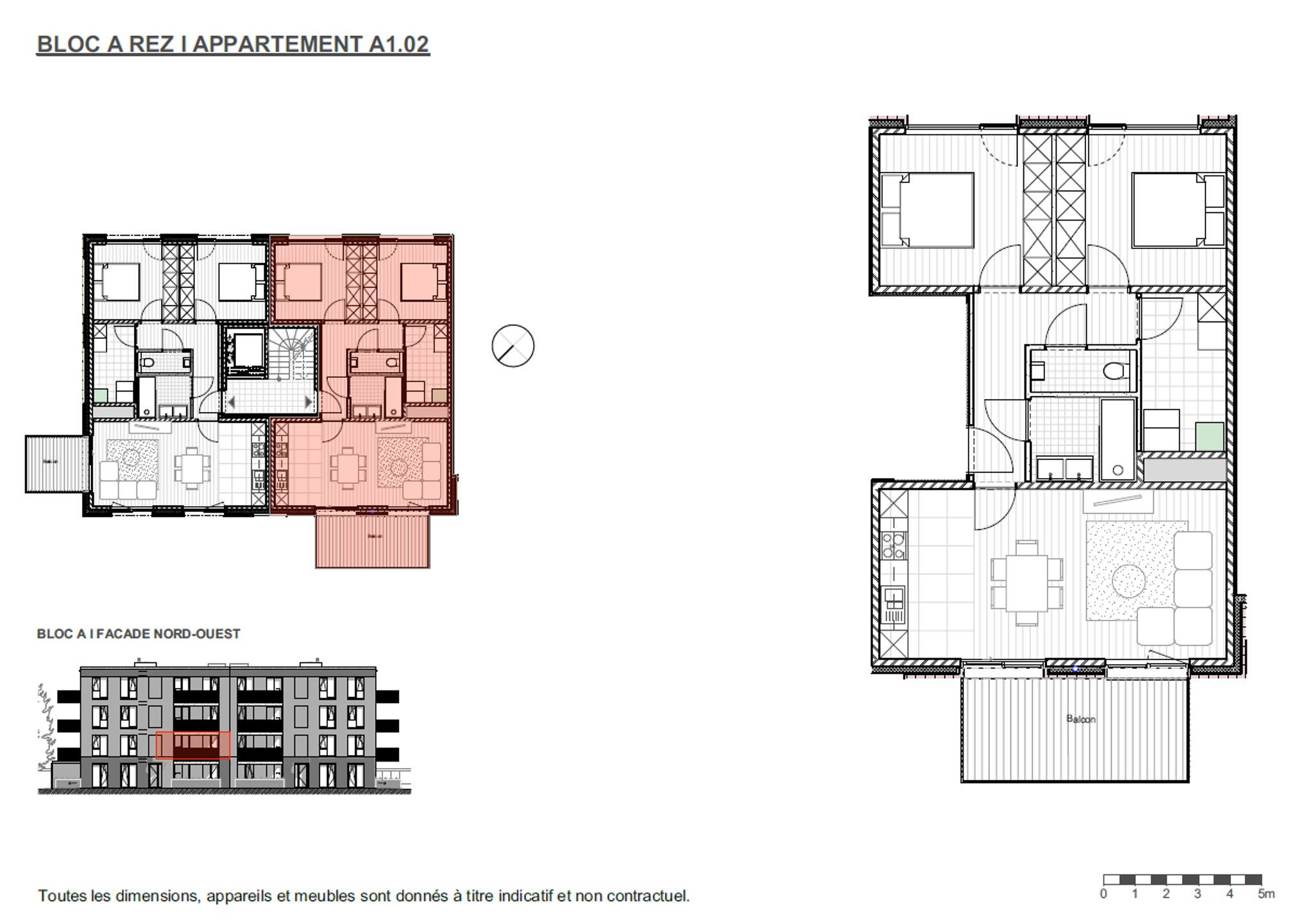 Appartement à vendre à Mons avec 2 chambres - photo 4